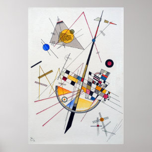 Wassily Kandinsky empfindliche Spannung Poster