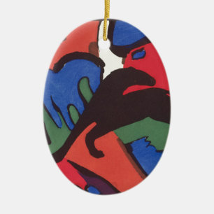 Wassily Kandinsky Franz Marc Blue Rider Painting Keramikornament