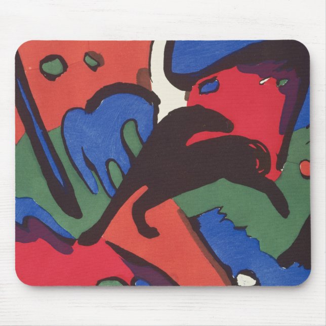 Wassily Kandinsky Franz Marc Blue Rider Painting Mousepad (Vorne)