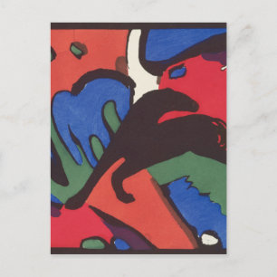 Wassily Kandinsky Franz Marc Blue Rider Painting Postkarte