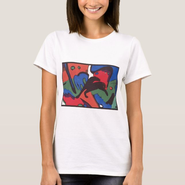 Wassily Kandinsky Franz Marc Blue Rider Painting T-Shirt (Vorderseite)