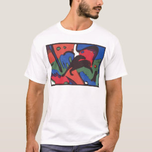 Wassily Kandinsky Franz Marc Blue Rider Painting T-Shirt