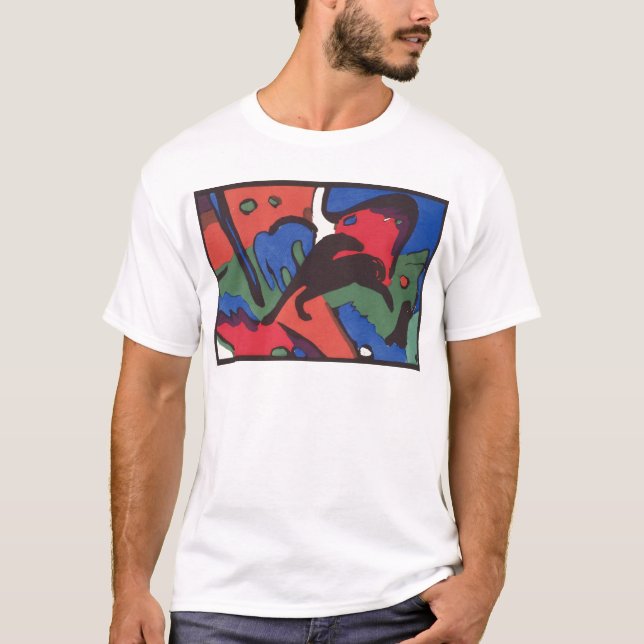 Wassily Kandinsky Franz Marc Blue Rider Painting T-Shirt (Vorderseite)