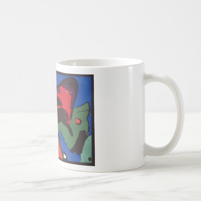 Wassily Kandinsky Franz Marc Blue Rider Painting Tasse (Rechts)