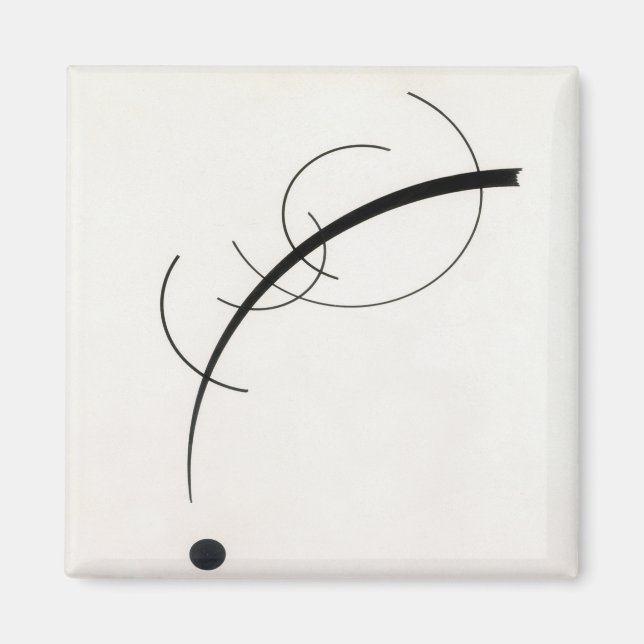 Wassily Kandinsky Free Curve to the Point Magnet (Vorne)