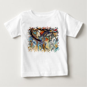Wassily Kandinsky - Fünf Abstrakte Kunst Baby T-shirt