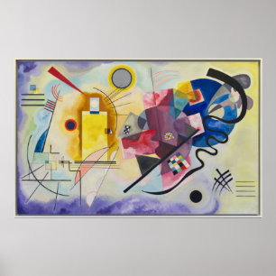 Wassily Kandinsky Gelb-rot-blau - 1925 Poster