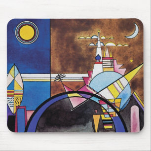 Wassily Kandinsky - Großes Tor zu Kiew Abstrakt Mousepad