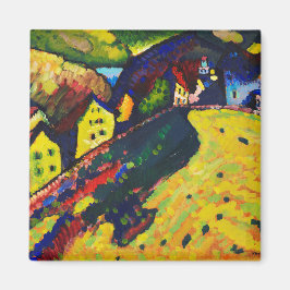 Wassily Kandinsky Houses at Murnau. Expressionismu Magnet