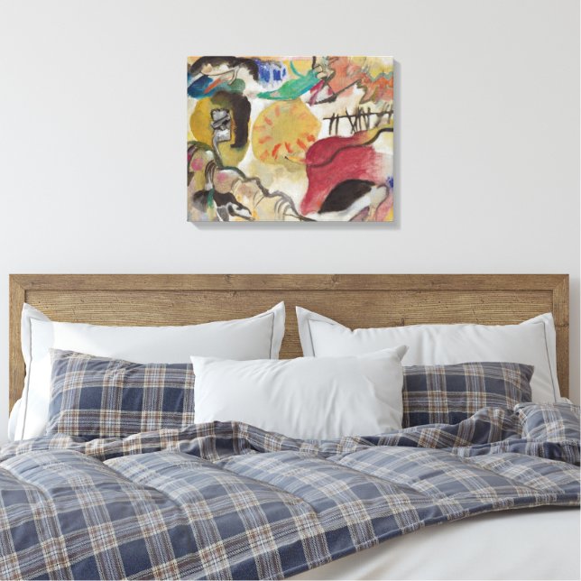 Wassily Kandinsky - Impression Leinwanddruck (Insitu (Schlafzimmer))