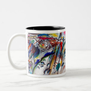 Wassily-Kandinsky-Improvisation 28 Zweifarbige Tasse