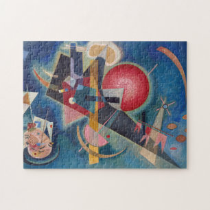 WASSILY KANDINSKY - in blau Puzzle