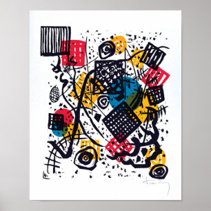 Wassily Kandinsky - Kleine Welten / Abstrakte Kuns Poster