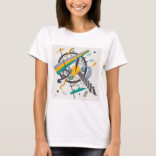 Wassily Kandinsky Kleine Welten IV T-Shirt (Vorderseite)