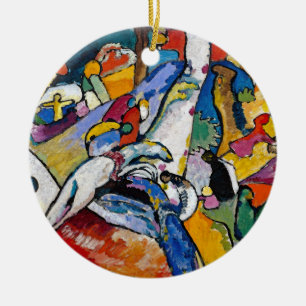 Wassily Kandinsky - Komposition II Abstrakte Kunst Keramikornament