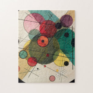 Wassily Kandinsky - Kreise in einem Kreis Puzzle