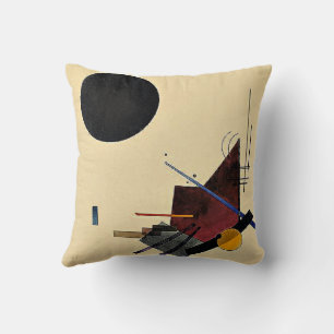 Wassily Kandinsky Kunstwerk, Schwarze Beziehung, Kissen