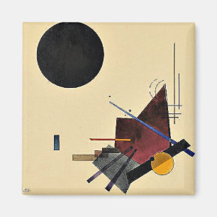 Wassily Kandinsky Kunstwerk, Schwarze Beziehung, Magnet