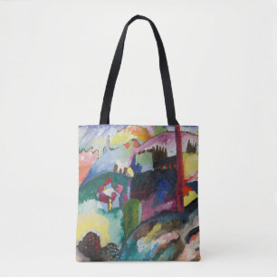 Wassily Kandinsky Landschaft mit Fabrikschornstein