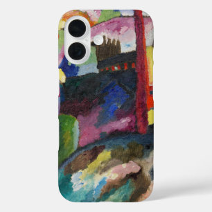 Wassily Kandinsky Landschaft mit Fabrikschornstein iPhone 16 Hülle