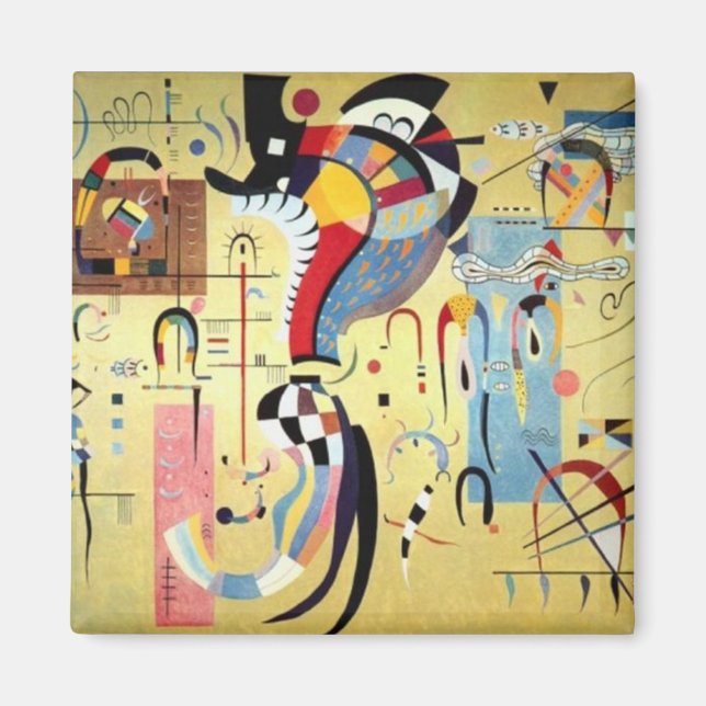Wassily Kandinsky Magnet (Vorne)