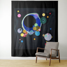 Wassily Kandinsky, mehrere Kreise Wandteppich