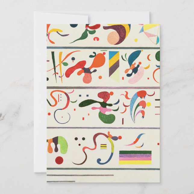 Wassily Kandinsky - Nachfolge Einladung (Vorderseite)