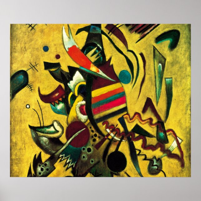 Wassily Kandinsky - Punkte Poster (Vorne)
