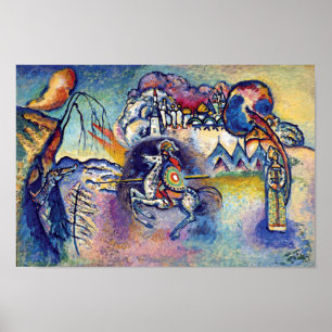 Wassily Kandinsky - Sankt Georg & Die Reiter Poster
