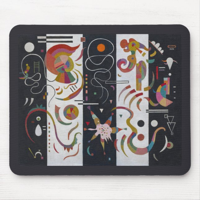 Wassily Kandinsky , " STRIPE " Mousepad (Vorne)
