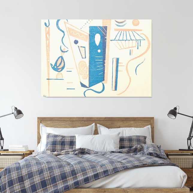Wassily Kandinsky - Untitled, from XXe Siècle Leinwanddruck (Insitu (Schlafzimmer))