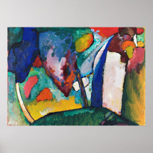 Wassily Kandinsky   Wasserfall - 1909 Poster