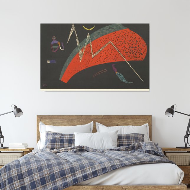 Wassily Kandinsky - Watermelon (1939) Leinwanddruck (Insitu (Schlafzimmer))