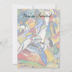 Wassily Kandinsky - Zusammensetzung II Abstrakt Ar Einladung