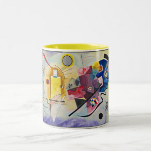 Wassily Kandinsky's Jaune Rouge Bleu Zweifarbige Tasse