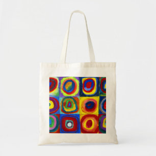 Wassische Kandinsky-Farbstudie Tragetasche