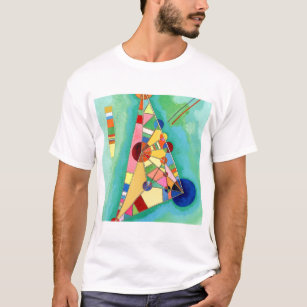 Wassisches Mehrfarbiges Dreieck Kandinsky T-Shirt