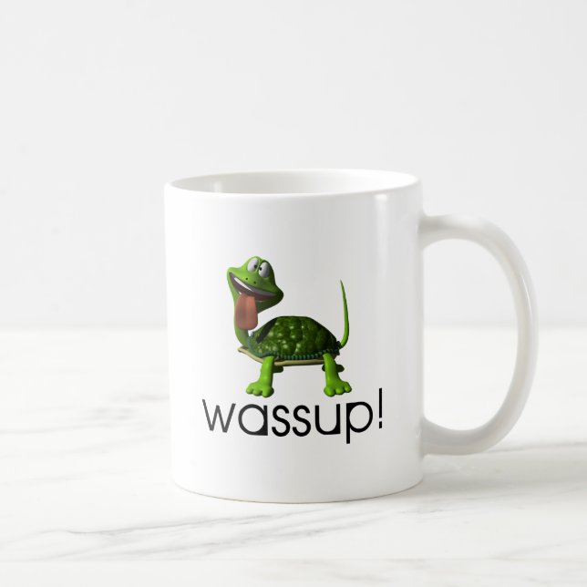 Wassup Schildkröte Tasse (Rechts)