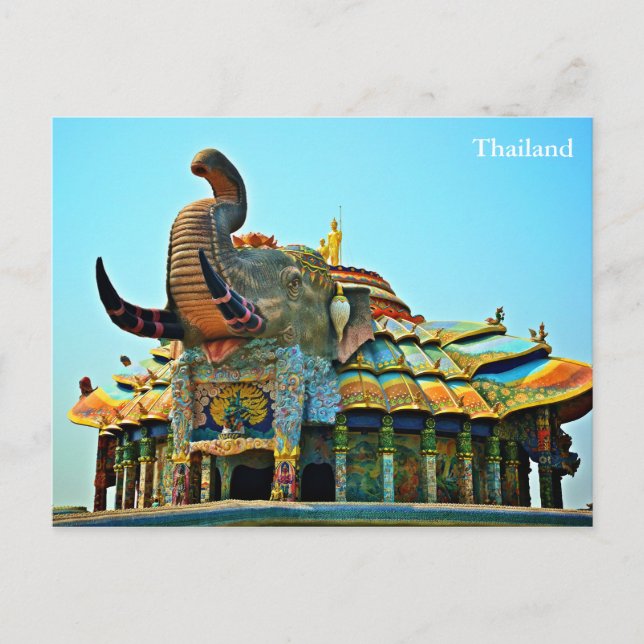 Wat Ban Rai, Korat, Thailand Postkarte (Vorderseite)
