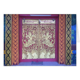 Wat Entrance in Chiang Mai Thailand