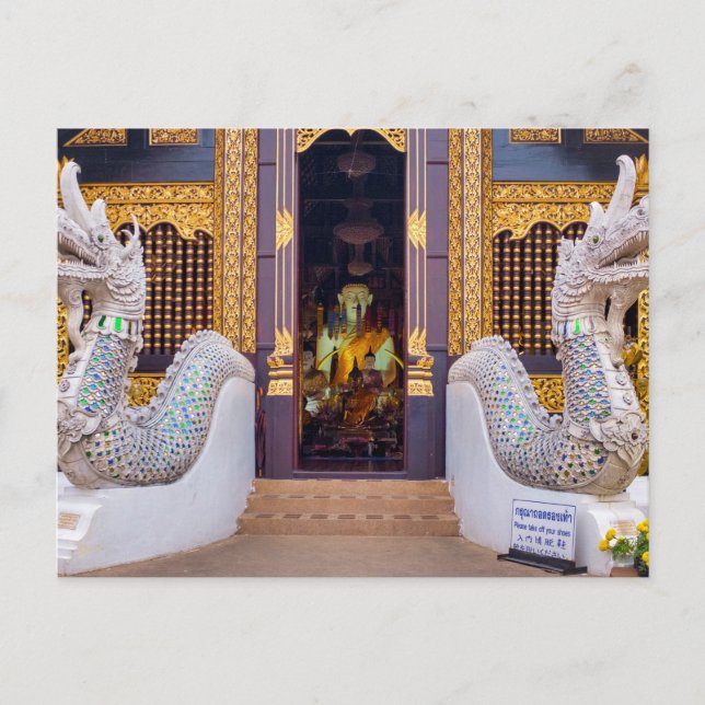 Wat Inthakhin Saduemuang Postkarte (Vorderseite)