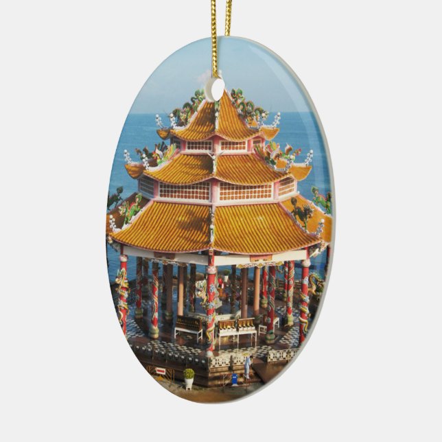 Wat KOH Loi… Sriracha, Chonburi, Thailand Keramik Ornament (Links)