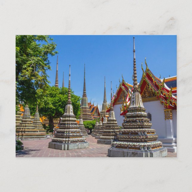 Wat Pho, Bangkok, Thailand Postcard Postkarte (Vorderseite)