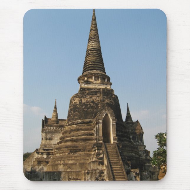 Wat Phra Si Sanphet ... Ayutthaya, Thailand Mousepad (Vorne)