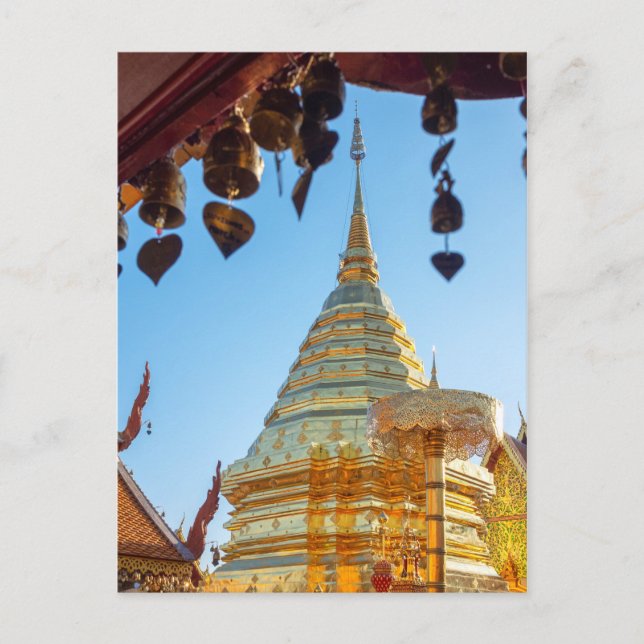 Wat Phra That Doi Suthep Postkarte (Vorderseite)