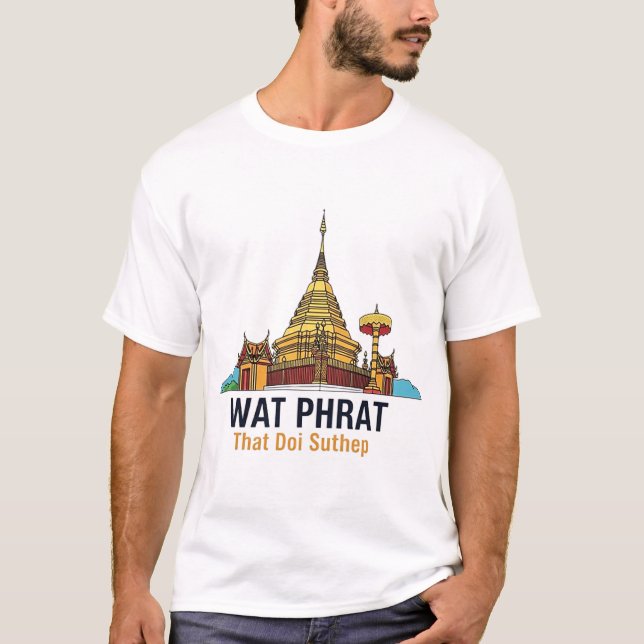 Wat Phrat T-Shirt (Vorderseite)