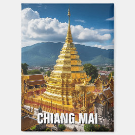 Wat Phrathat Doi Suthep Chiang Mai Thailand Magnet