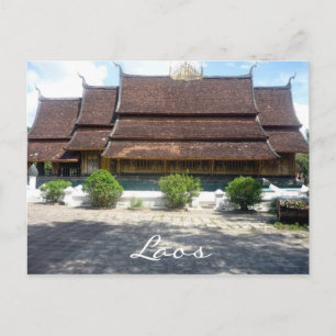 Wat xieng thong postkarte