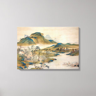 Watanabe Gentai A Remüde Offizier heimisch Leinwanddruck