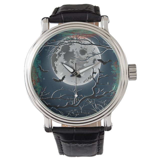 Watch Happy Halloween Armbanduhr (Vorderseite)